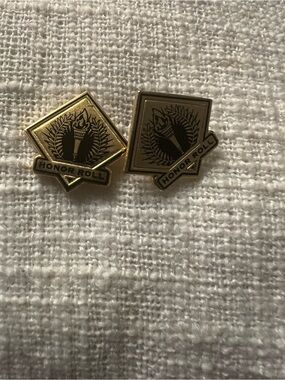 Gold Honor Roll Cuff Links - Men's Accessories